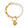 304 Stainless Steel Charm Bracelets QS7539-4