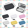 6Pcs Slide Top Tinplate Trinket Storage Boxes CON-SP0001-23B-2