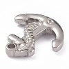 Non-Tarnish 304 Stainless Steel Pendants STAS-O140-12P-2