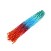 Gradient Color Baking Paint Glass Bead Strands X1-DGLA-A039-T2mm-A017-1