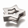 304 Stainless Steel Slide Charms STAS-P270-22P-2