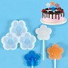 Flower Shape Food Grade Silicone Lollipop Molds LS-DIY-D069-16-1