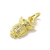 Brass Micro Pave Cubic Zirconia Charms KK-M283-24B-01-2