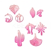 Spray Painted Alloy Charms PALLOY-P291-19M-03-1