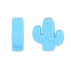 20Pcs Cactus Food Grade Eco-Friendly Silicone Focal Beads JX906F-1