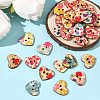 Sweetheart Painting Buttons with 2-hole NNA1131-5
