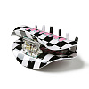 Tartan Pattern PVC Claw Hair Clips LS-PHAR-M013-02F-3