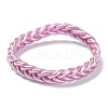 Plastic Cord Braided Stretch Bracelets BJEW-R313-03A-1