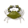 Alloy Rhinestone Brooch LS-JEWB-K027-01A-AS-2