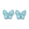 Handmade Polymer Clay Rhinestone Beads CLAY-NH0001-11D-1