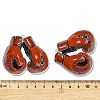 Opaque Printed Acrylic Big Pendants LS-OACR-I020-04-4