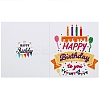 DIY Birthday Theme Diamond Painting Greeting Card Kits DIAM-PW0001-178A-3
