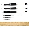 10Pcs ABS Plastic & Iron Ball-Point Pen AJEW-FS0001-41D-4