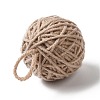 Yarn Knitted Christmas Ball Ornaments LS-AJEW-P106-01F-3