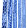 Electroplate Glass Beads Strands EGLA-A044-P4mm-B17-2