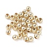 Rack Plating Brass Round Beads KK-A235-01LG-03-1