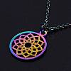 201 Stainless Steel Pendants Necklaces LS-NJEW-S105-JN638-1