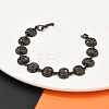 Halloween Brass Link Bracelets for Women BJEW-B149-02B-2