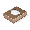 12Pcs 6 Colors Cardboard Jewelry Set Boxes CBOX-N015-04-4