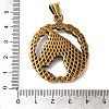 304 Stainless Steel Pendants LS-STAS-Z067-01G-3