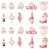 20Pcs 10 Styles Rack Plating Alloy Enamel Pendants ENAM-FS0002-74-2