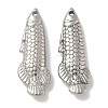 Anti-Tarnish 304 Stainless Steel Pendants STAS-Q334-30P-1