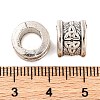 Tibetan Style Zinc Alloy Beads X-TIBEB-R063-011AS-RS-3