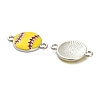 Alloy Enamel Connector Charms ENAM-L048-01P-04-2