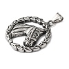 304 Stainless Steel Pendants LS-STAS-Z067-01P-2