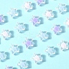 60G 3 Colors Transparent Acrylic Beads TACR-YW0002-46-2