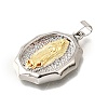 Brass Pendants KK-G529-07A-GP-2