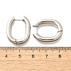201 Stainless Steel Hoop Earrings LS-EJEW-Q026-12P-A-3