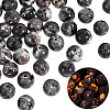 50Pcs Natural Fluorescent Syenite Rock(Glow under UV Light) Beads G-PA0002-37-1