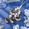 Iron Bell Hanging Ornaments HJEW-JM02467-2