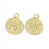 Rack Plating Brass Pendants LS-KK-B065-21G-2