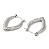 Non-Tarnish 304 Stainless Steel Hoop Earrings for Women EJEW-Z026-31P-2