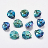 Faceted K9 Glass Rhinestone Charms RGLA-F053-A-001BB-1