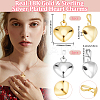 10Pcs 2 Colors Eco-Friendly Rack Plating Brass Pendants KK-BBC0017-35-2