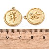 304 Stainless Steel Pendants STAS-P432-01D-G-3