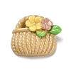 Opaque Resin Cabochons LS-RESI-F045-15A-1
