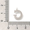 304 Stainless Steel Micro Pave Cubic Zirconia Pendants STAS-H228-06P-G-3