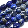 Natural Lapis Lazuli Beads Strands X-G-O186-B-17-1