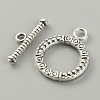 Tibetan Style Alloy Toggle Clasps FIND-CJC0017-21C-AS-2