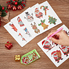 DIY Christmas Theme Sticker Kit DIY-WH0453-28-4