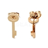 PVD Vacuum Plating 304 Stainless Steel Stud Earrings for Women EJEW-A048-40A-G-2
