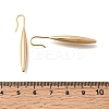 Brass Stick Dangle Earrings for Women EJEW-A154-01B-G-5
