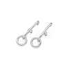 304 Stainless Steel Stud Earrings STAS-OY003-64P-1