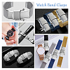 10Pcs 201 Stainless Steel Watch Band Clasps STAS-DC0015-89-7