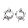 Tarnish Resistant 304 Stainless Steel Spring Ring Clasps X-STAS-H558-29P-1