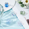 5Pcs 5 Colors Glass Vase Mini Model DIY-DR0001-79A-7